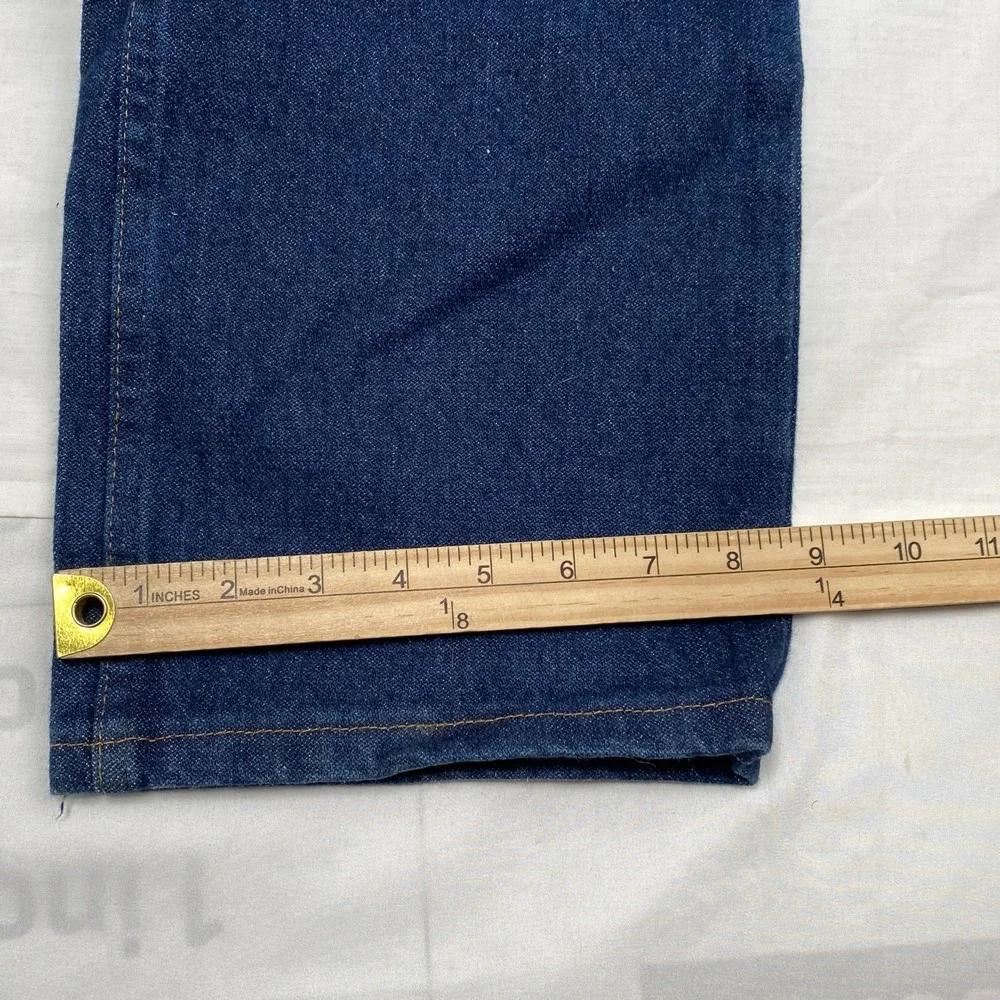 Wrangler‎ Jeans Mens 35x34 Blue Cotton Denim Western Cowboy Rodeo